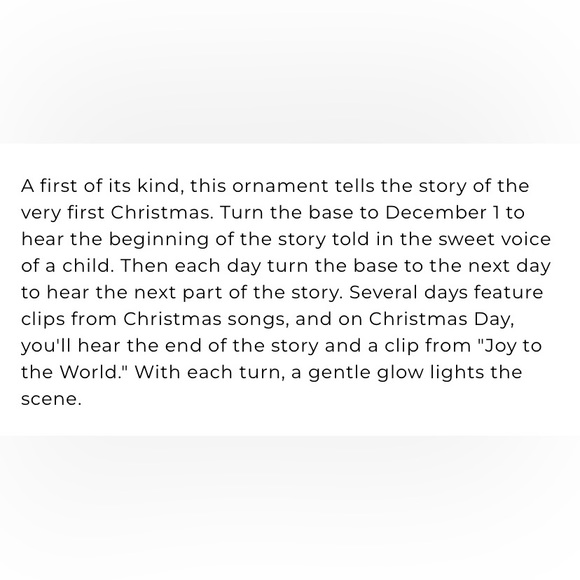 Hallmark 2011 The Story of Christmas Keepsake Ornament Nativity - Picture 12 of 12